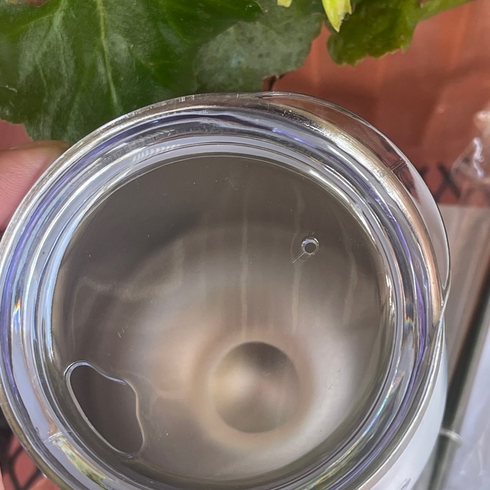 White Stainless Steel Tumbler with Straw - Picture 5 of 13